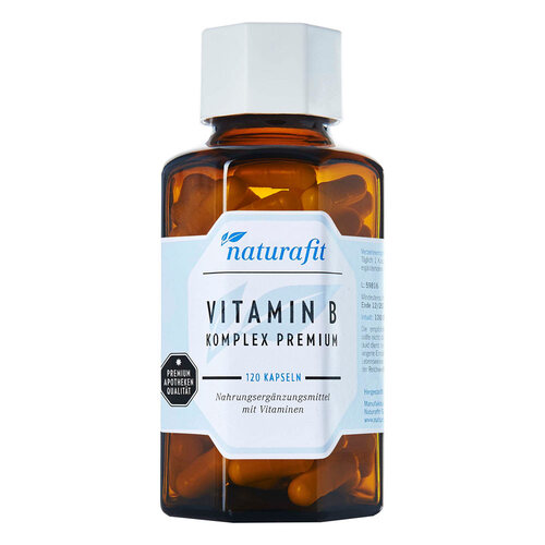 Naturafit Vitamin B Komplex Premium Kapseln - 1