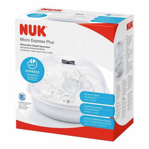 NUK Micro Express Plus Mikrowellen Dampf-Vaporisa. - 1