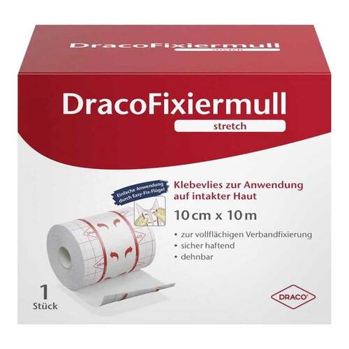 Dracofixiermull stretch 15 cmx10 m - 1