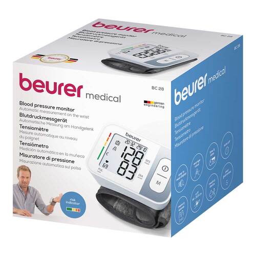 Beurer BC28 Blutdruckmessger&auml;t vollautom.Handgelenk  - 1