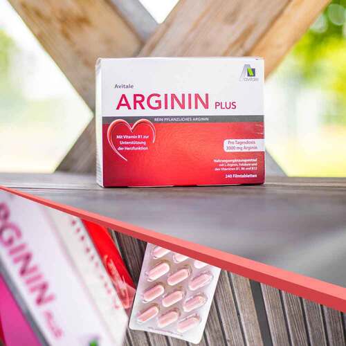 Arginin plus Vitamin B1 + B6 + B12 + Fols&auml;ure Filmtabletten  - 5