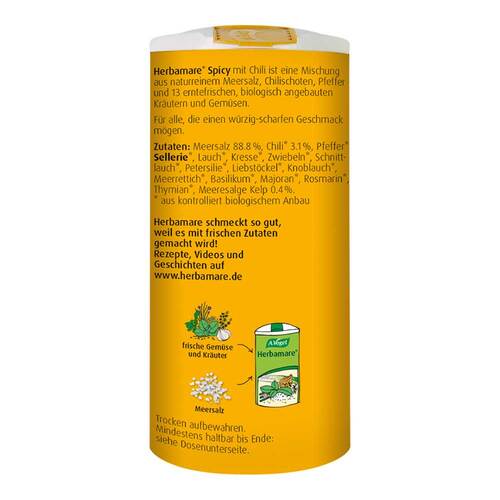 Herbamare spicy Meersalz A.Vogel - 3