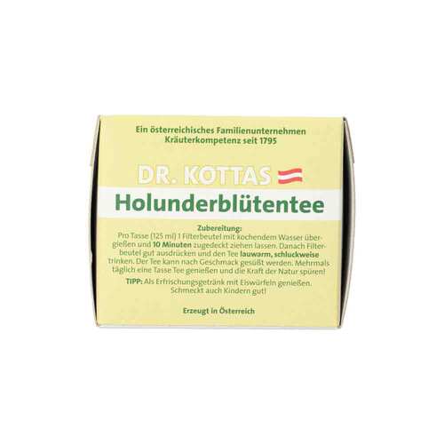 Dr. Kottas Holunderbl&uuml;tentee Filterbeutel - 4