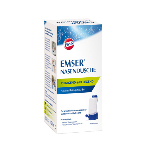 EMSER® Nasendusche mit 4 Beuteln EMSER® Nasensp&uuml;lsalz - 1