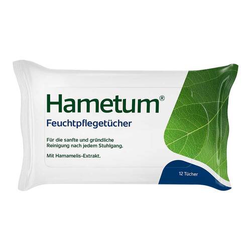 Hametum Feuchtpfleget&uuml;cher mit Hamamelis - 1