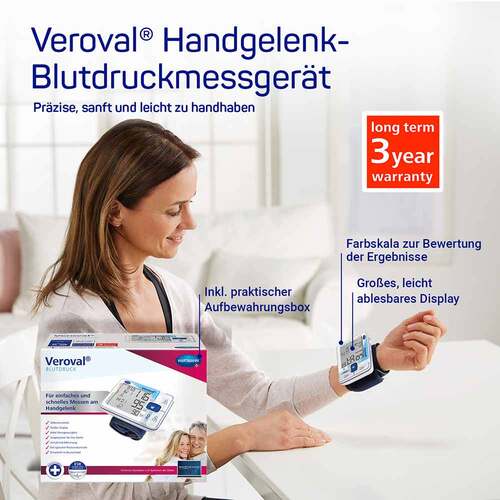 Veroval® Handgelenk-Blutdruckmessger&auml;t - 4