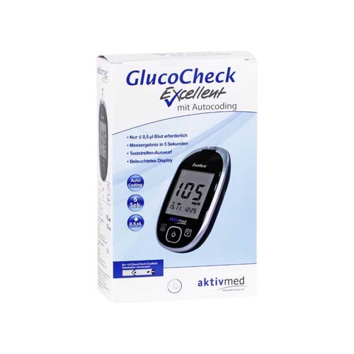 Gluco Check Excellent Blutzuckermessger.Set mg / dl - 1