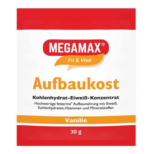 Megamax Aufbaukost Vanille Pulver - 1