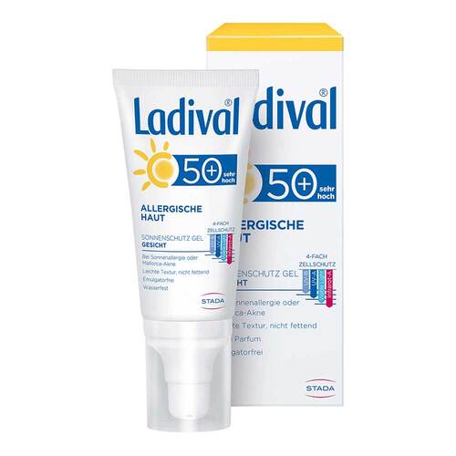 Ladival allergische Haut Gesichts-Gel LSF 50+  - 1