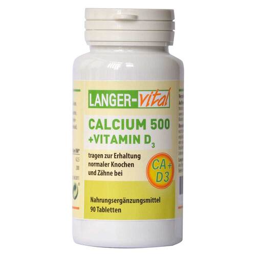 Calcium 500 mg + D3 10 µg Tabletten - 1