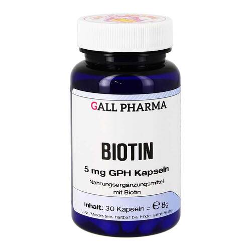 Biotin 5 mg GPH Kapseln - 1