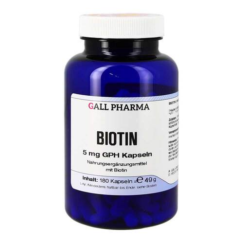 Biotin 5 mg GPH Kapseln - 1