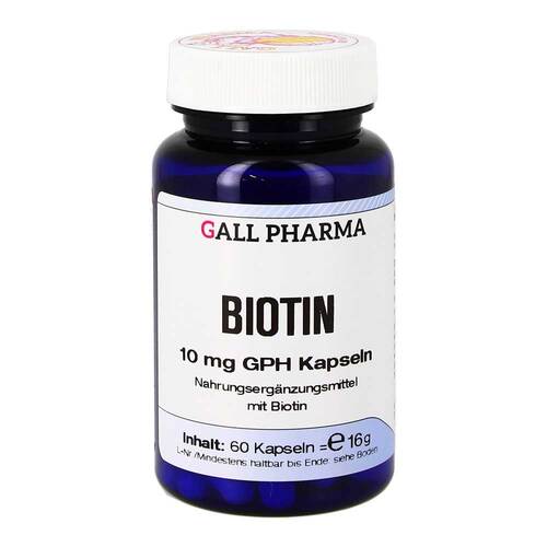 Biotin 10 mg GPH Kapseln - 1