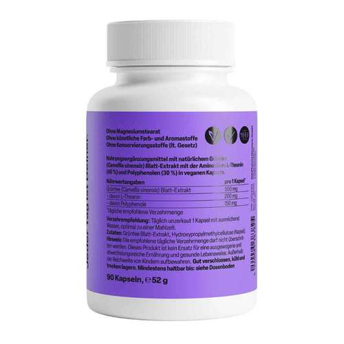 L-Theanin Natural Forte 500 mg Kapseln Zeinpharma - 2