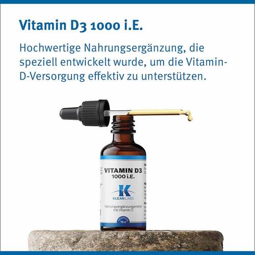 Vitamin D3 1.000 I.E. pro Tropfen - 3