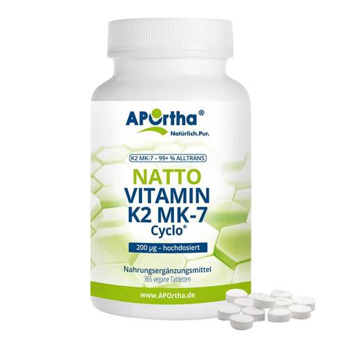 Aportha Vitamin K2-MK7 200 µg Tabletten - 1