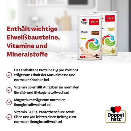 Doppelherz Abnehm Shake Schoko Pulver - 3