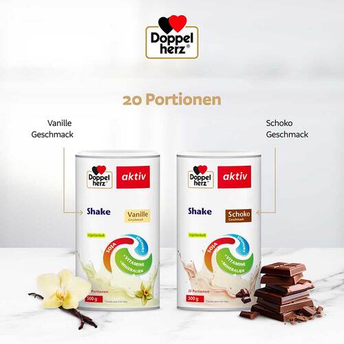 Doppelherz Abnehm Shake Schoko Pulver - 5