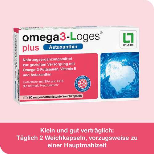 Omega 3-Loges plus Kapseln - 2