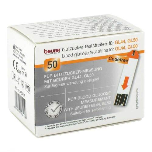 Beurer GL44 / 50 / 50evo Blutzucker-Teststreifen - 1