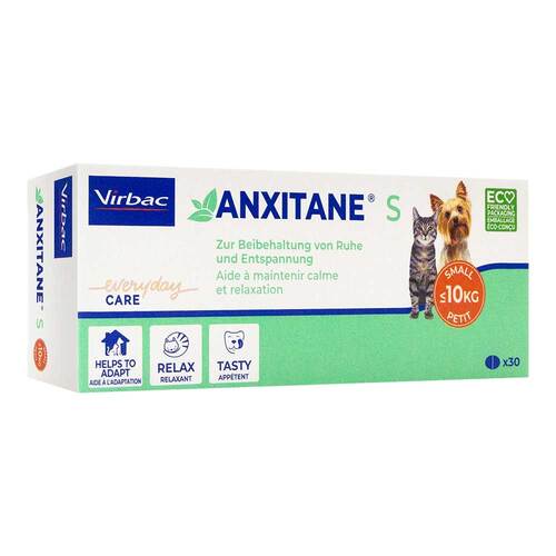 Anxitane S Tabletten f&uuml;r Hunde und Katzen kl.10 kg - 1