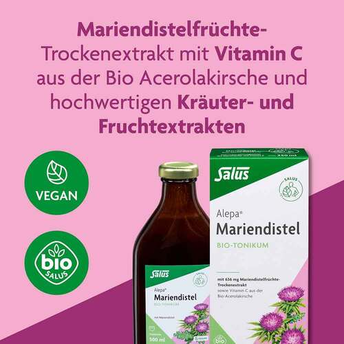 Alepa Mariendistel Bio-Tonikum Salus - 2