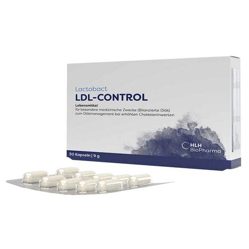 Lactobact LDL Cholesterin Control magensaftresistente Kapseln - 1