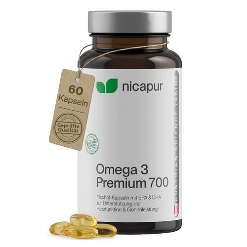 Nicapur Omega 3 Premium 700 Kapseln - 2