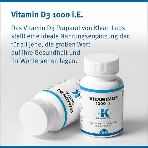 Vitamin D 1.000 I.E. Tabletten - 3