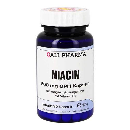 Niacin 500 mg GPH Kapseln - 1