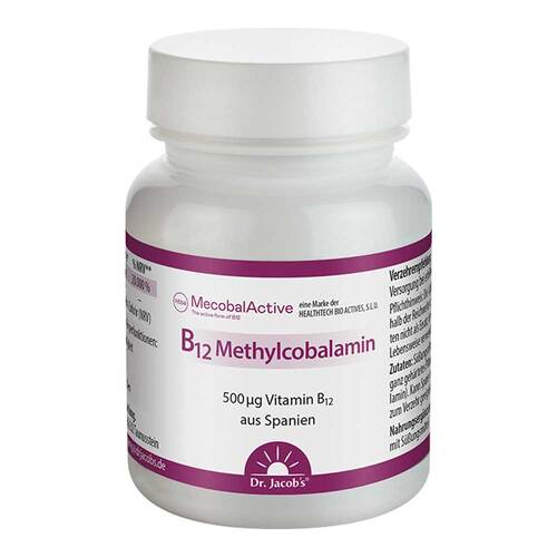 B12 Methylcobalamin Dr. Jacobs Lutschtabletten - 1