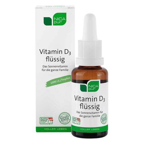 Nicapur Vitamin D3 fl&uuml;ssig - 1