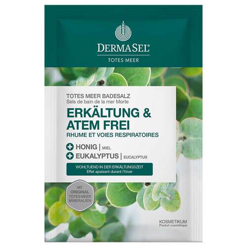 Dermasel Totes Meer Badesalz Erk&auml;ltung &amp; Atemfrei - 1