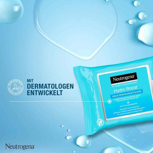 Neutrogena Hydro Boost Aqua Reinigungst&uuml;cher - 6