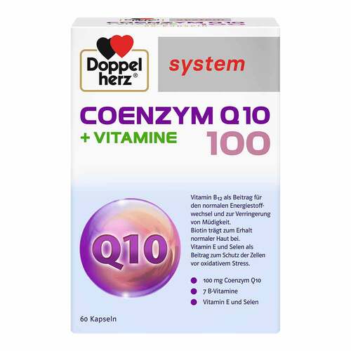 Doppelherz system Coenzym Q10 100 + Vitamine Kapseln - 1
