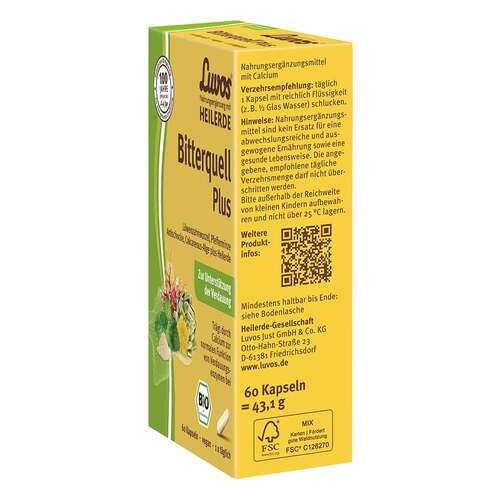 Luvos Heilerde Bio Bitterquell Plus Kapseln - 3