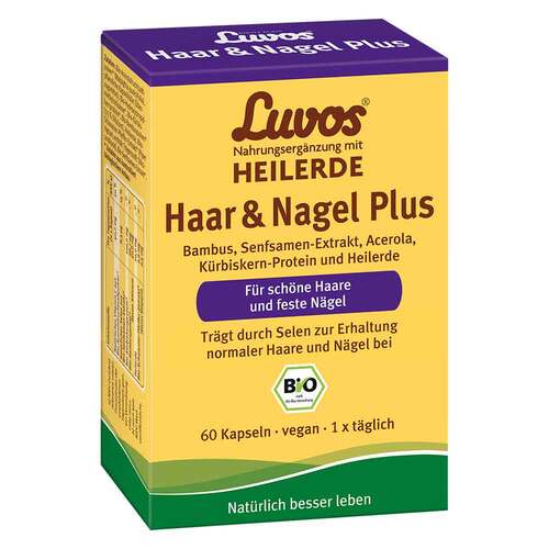 Luvos Heilerde Bio Haar &amp; Nagel Plus Kapseln - 1