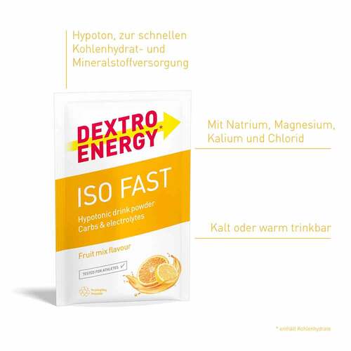 Dextro Energy Sports Nutr.IsoFast Pulver Fruit-Mix - 2