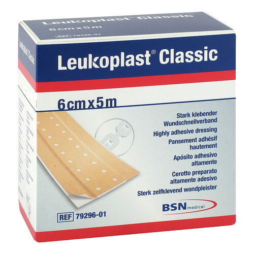 Leukoplast Classic Pflaster 6 cmx5 m Rolle - 1