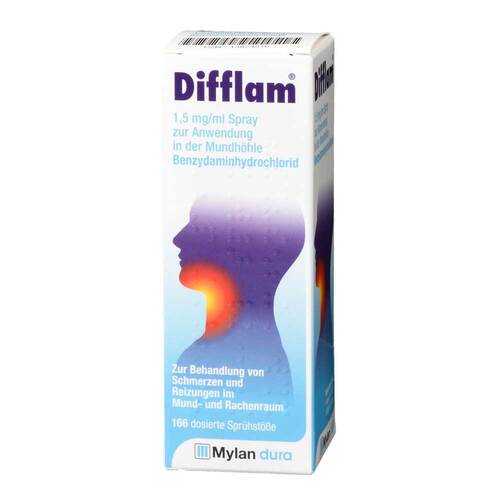 Difflam 1,5 mg/ml Spray zur Anwedung in der Mundh&ouml;hle - 1