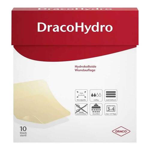 Dracohydro Hydrokoll.Wundauflage 5x5 cm - 1