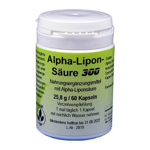 Alpha Lipons&auml;ure 300 Kapseln - 1