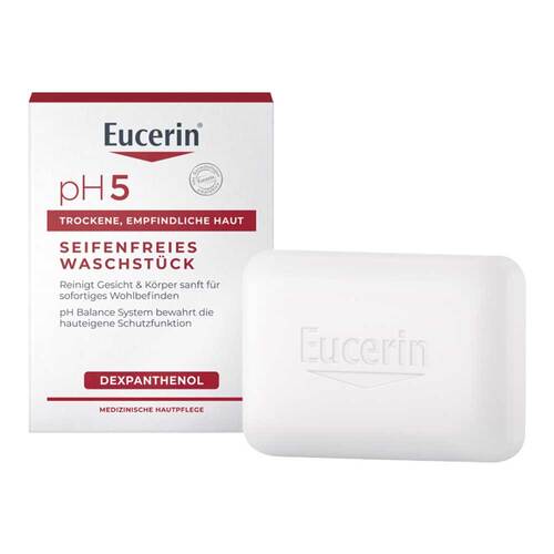 Eucerin pH5 seifenfreies Waschst&uuml;ck f&uuml;r empfindliche Haut - 1