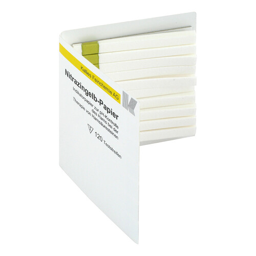 Nitrazingelbpapier Teststreifen - 1