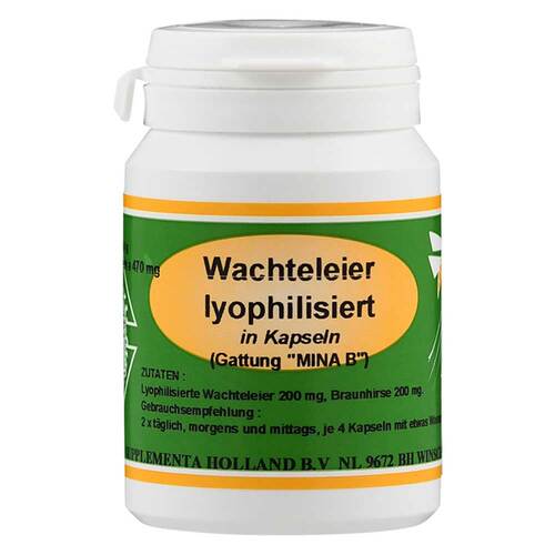 Wachteleier lyophilisiert Kapseln - 1