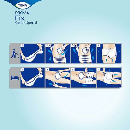 Tena Fix Cotton Special XXL Fixierhosen - 6