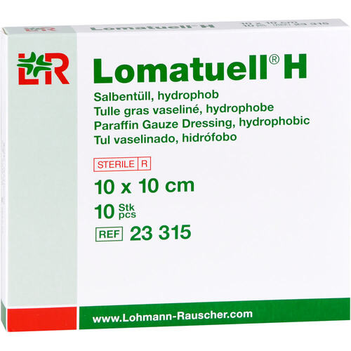 Lomatuell H Salbent&uuml;ll 10x10 cm steril - 1