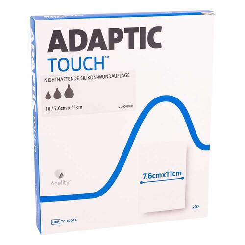 Adaptic Touch 7,6x11 cm nichthaft.Sil.Wundauflage - 1