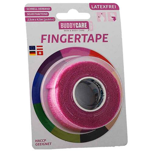 Buddycare Fingertape latexfrei pink - 1