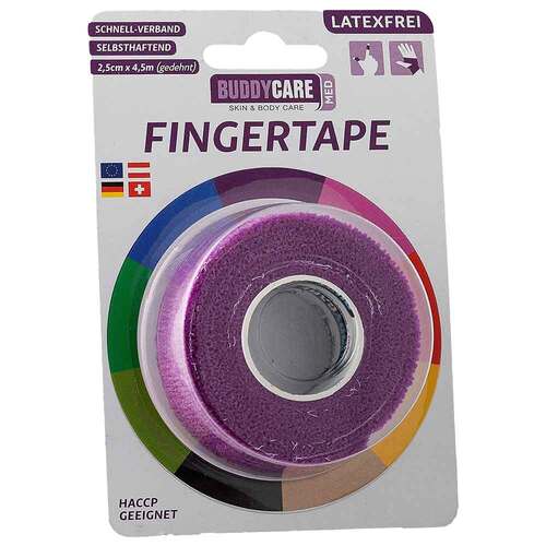 Buddycare Fingertape latexfrei purpur - 1